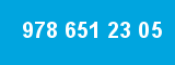 978 651 23 05 978 651 23 05